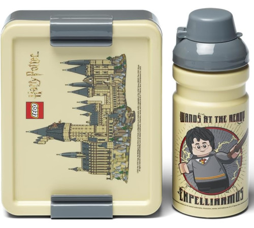  lego set lunch box și sticlă pentru apă "harry potter hogwards"