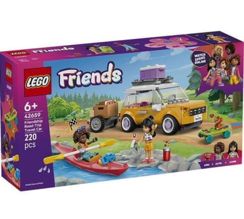 Lego Friends 42659 Constructor "Mașina de călătorii a prieteniei" (220 el.) Jucării pentru Copii - Magazin Online de Jucării ieftine in Chisinau Baby-Boom in Moldova lego friends 42659 constructor "mașina de călătorii a prieteniei" (220 el.)