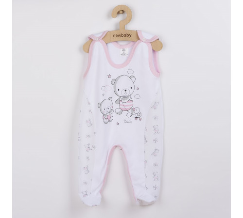 new baby 36714 Ползунки bears pink 50 см (новорожденный)