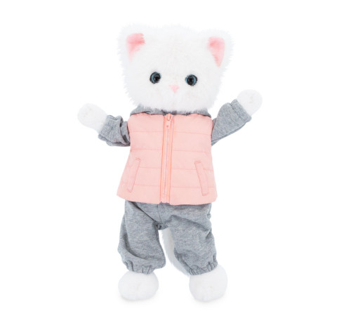 orange toys lk01/05 jucărie de pluș  "lucky kitty, lucky sophie: sports walk" (38 cm)