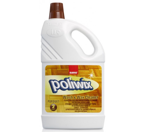 Бытовая химия в Молдове sano poliwix parquet Средство для мытья паркета и ламината (2 л) 423833