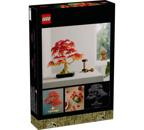 lego botanicals 10348  Конструктор "Бонсай из красного японского клена" (474 дет.)