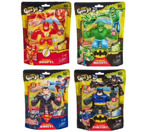 goo jit zu 41382g figurină stretch "dc single pack  w4" (in sort.)