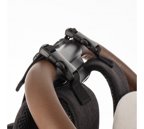 kinderkraft Рюкзак для коляски molly чёрный/серый