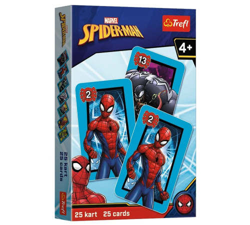  trefl 08498 Карточная игра для детей "Человек Паук"