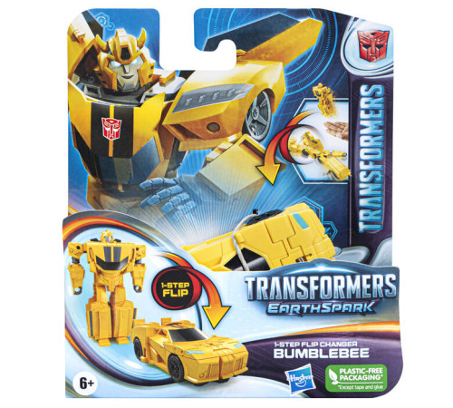 transformers f6229 Трансформер "earthspark figure terran 1 step flip" (10 см.) в асс.