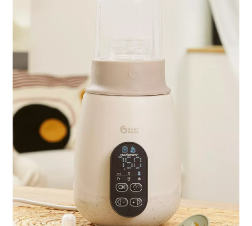 babymoov a002034 &Icirc;ncălzitor și sterilizator multifuncțional  "nutrismart+" mineral beige