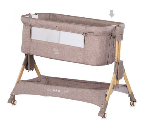 chipolino kossf0263la pătuț pliabil 3 &icirc;n 1 "sleep 'n fold" (latte)