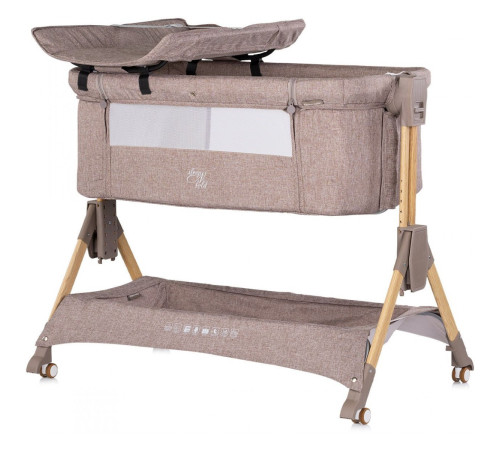 chipolino kossf0263la pătuț pliabil 3 &icirc;n 1 "sleep 'n fold" (latte)