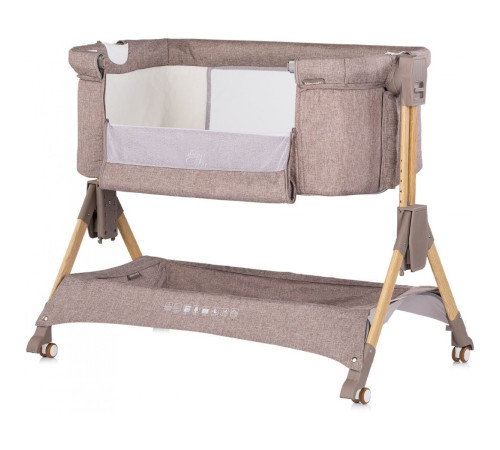 chipolino kossf0263la pătuț pliabil 3 &icirc;n 1 "sleep 'n fold" (latte)