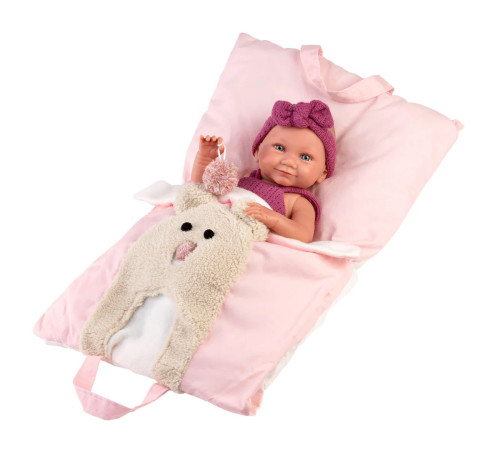 Детский магазин в Кишиневе в Молдове llorens 73812 Кукла "nica recien nacida saquito cambiador" (40 см) 