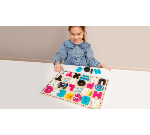 kids hits kh20/025 puzzle din lemn "abc"