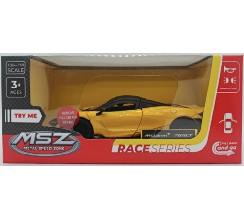  msz 68709a model metalic "mclaren 765 lt, 1:31"