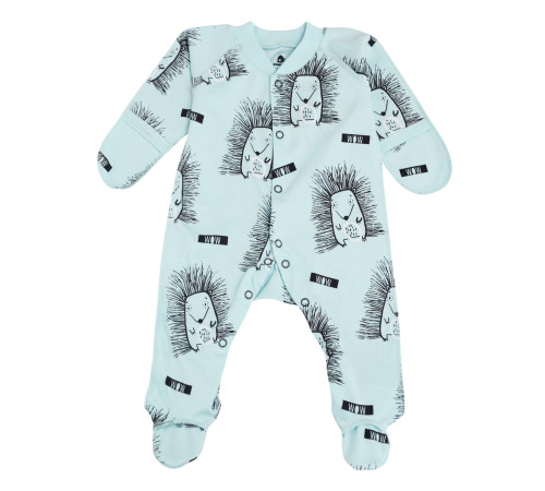 Haine pentru copii in Moldova minikin 242240356 salopetă "hedgehog" (m. 56) albastru