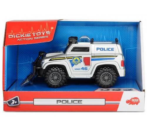  dickie 3302001 Игрушка "Полицейская машина" со светом и звуком