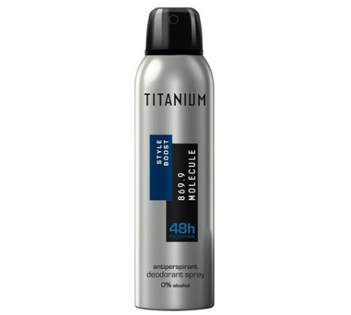 Titanium Deodorant-spray"Style Boost 869.9 Molecule" (150 ml.) 965838  titanium deodorant-spray"style boost 869.9 molecule" (150 ml.) 965838