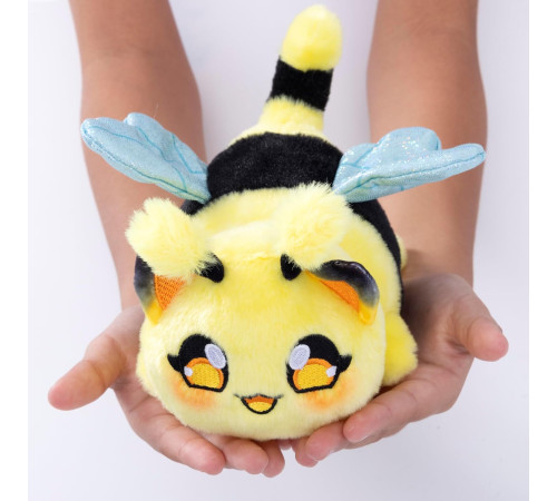 aphmau 65555a jucărie de pluș surpriză meemeow safari s1 (15 cm)