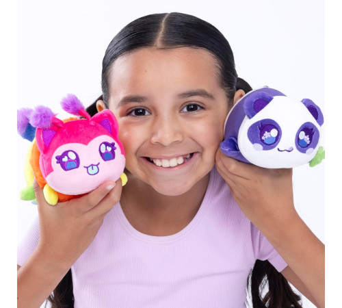 aphmau 65555a jucărie de pluș surpriză meemeow safari s1 (15 cm)