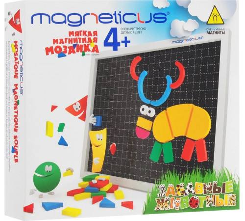  magneticus ma-60 Магнитная мозаика "Весёлые животные"