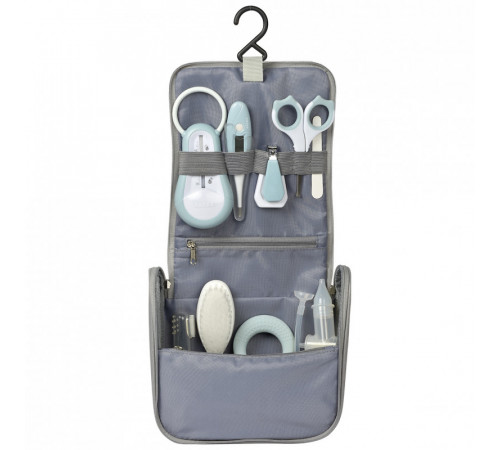 beaba 4316 set complet de ingrijire (gri/albastru)