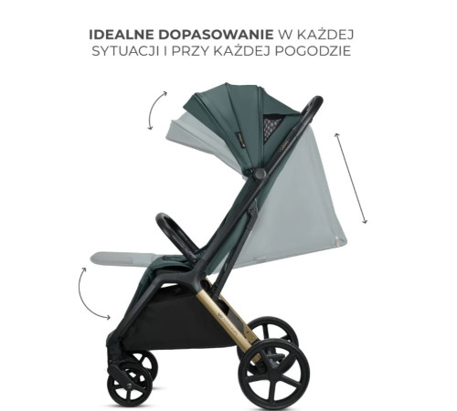 kinderkraft carucior loom negru