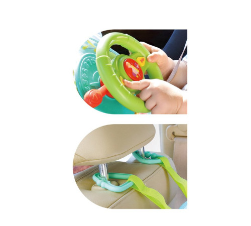 hola toys e993 Музыкальная игрушка "Руль"