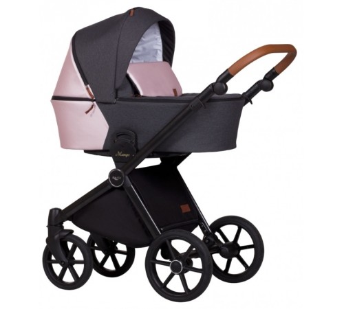 Baby Merc Коляска 2-в-1 Mango M/201 черный/розовый baby merc Коляска 2-в-1 mango m/201 черный/розовый