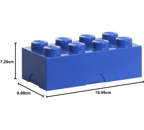 lego Контейнер для хранения storage brick 8 (50 x 25x18 cм) синий