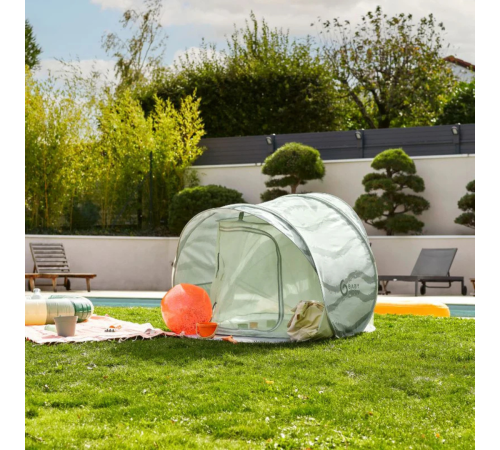babymoov a038219 cort anti-uv 3 &icirc;n 1, 50+ upf "moov & protect" green lagoon 