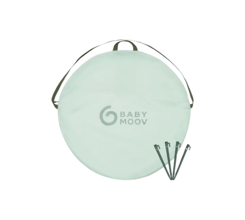 babymoov a038219 cort anti-uv 3 &icirc;n 1, 50+ upf "moov & protect" green lagoon 