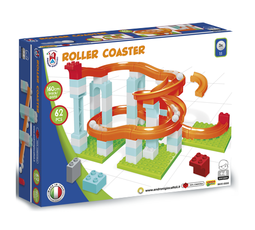 androni 8635-0000 constructor-track "roller coaster" (62 el.)