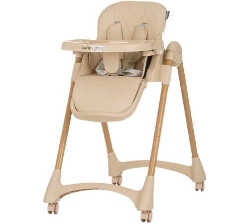  chipolino Стульчик для кормления "candy shop" sthcs02402ma бежевый