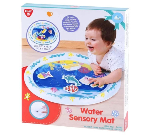 playgo 16963 Водный сенсорный коврик "Рыбки"
