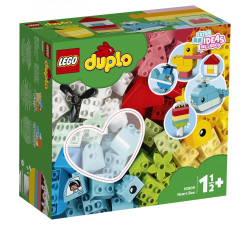  lego duplo 10909 Конструктор "Шкатулка-сердечко" (80 дет.)