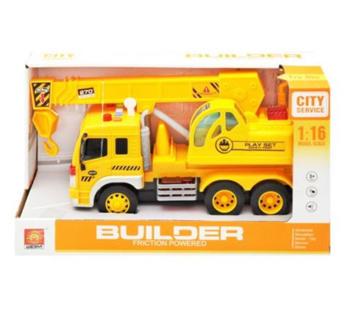 op 200170844 mașină inerțială "macara auto" (lumină, sunet) wy310e