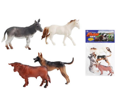 Jucării pentru Copii - Magazin Online de Jucării ieftine in Chisinau Baby-Boom in Moldova op МЕ12.123 set de figuri "animalele de fermă"