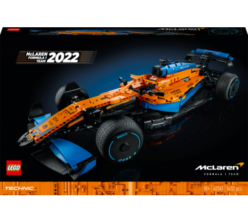 lego technic 42141 constructor "mașină de curse mclaren formula 1" (1434 el.)