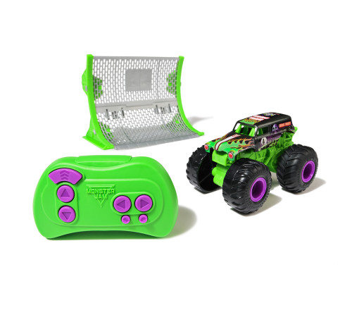 spin master 6068563 monster truck cu radio control "monster jam, grave digger 1:64"