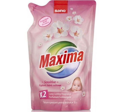 Бытовая химия в Молдове sano maxima sensitive Ополаскиватель (1 л) 935437