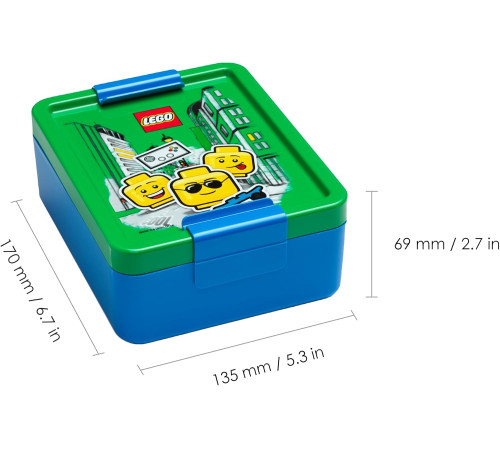 lego lunch box iconic boy (1 buc.)