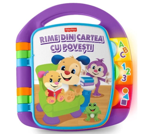 fisher-price dkj99 Музыкальная книжка со стишками (рум.)