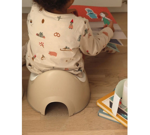 beaba b920419  olita ergonomica (clay)