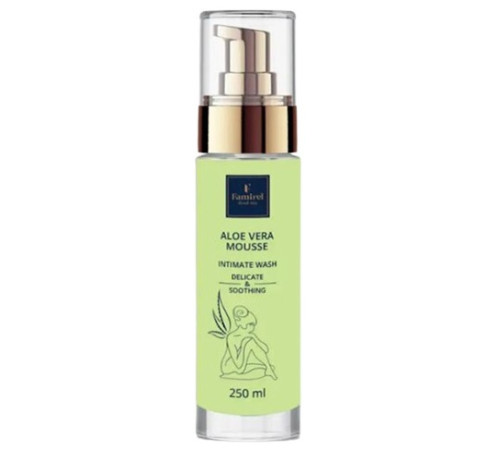 famirel spumă pentru igiena intimă cu aloe vera (250 ml) 085724