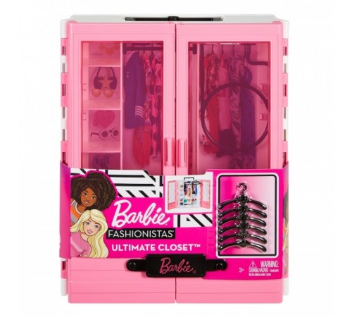  barbie gbk11 Розовый шкаф Барби