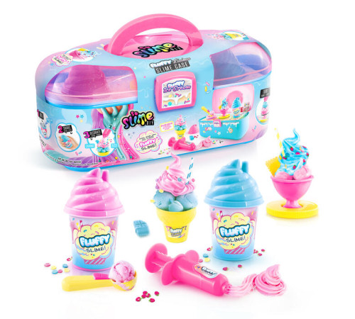 canal toys 206cl set de fabricare a slime într-o cutie "fluffy case"