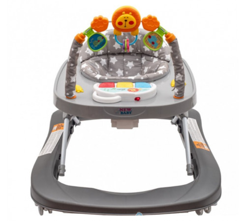 new baby 41914 Ходунки "forest kingdom" розовый