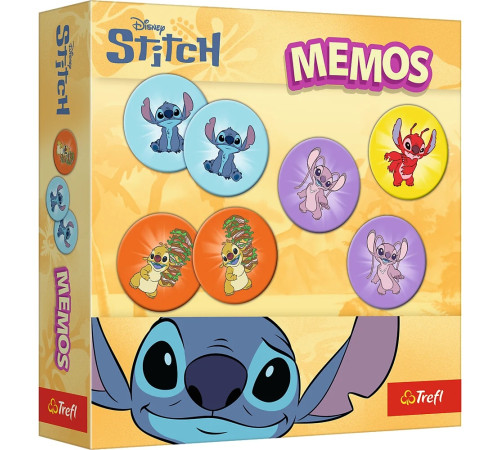  trefl 02899 joc de societate cu memorie "memos lilo și stitch"
