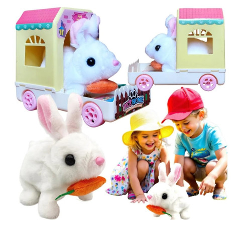 76726 set de joacă "iepuraș &icirc;n cușcă" (&icirc;n sort.)