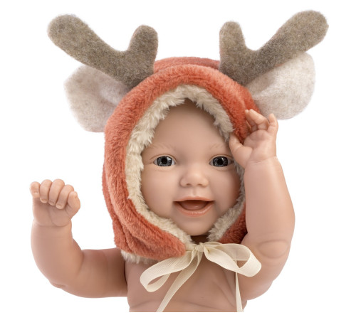 llorens 63202 papusa "mini baby boy reindeer" (31cm.)