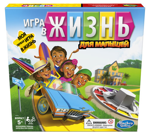  hasbro e6678 Настольная игра "Игра в жизнь" (рус.)